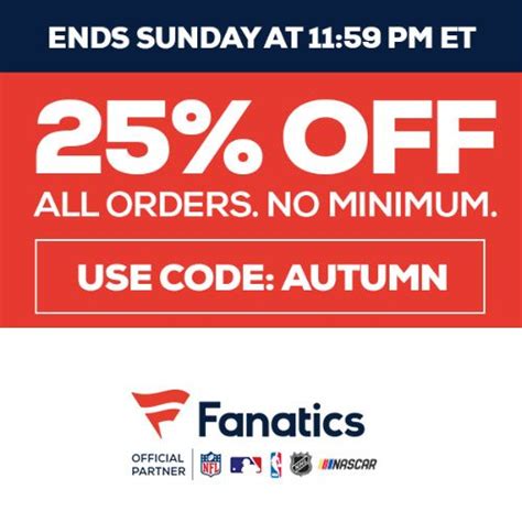 fanatics 20 off coupon